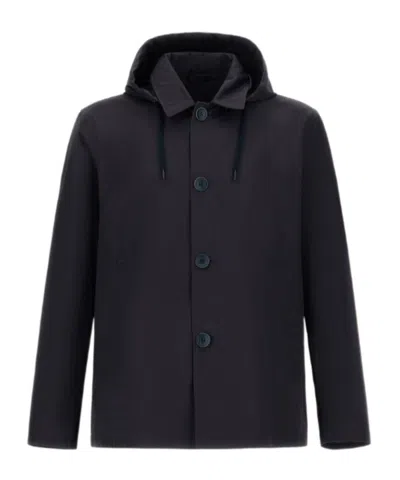 Herno Jacket In Dean In Blue