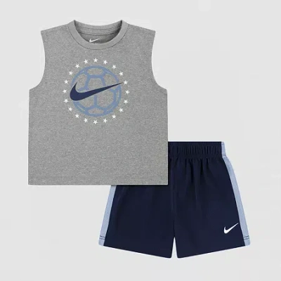 Nike Toddler Boys 2-pc. Short Set In Multi