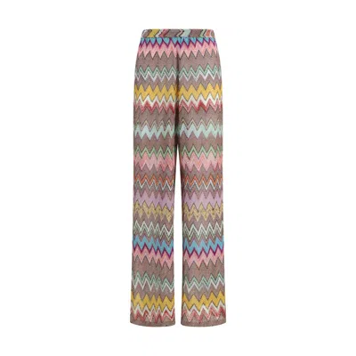 Missoni Patterned Casual Pants In Multi