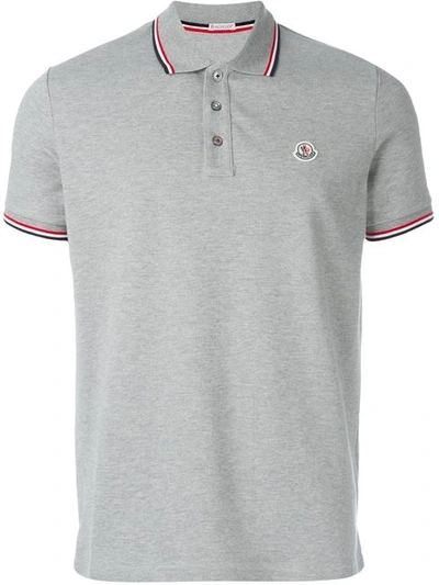 Moncler 经典polo衫 In Grey