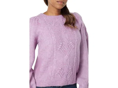 Hatley Blooming Cable Sweater In Multi