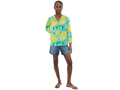 Lilly Pulitzer Elsa Silk Top In Multi