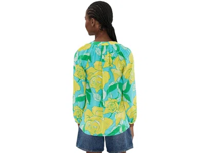 Lilly Pulitzer Elsa Silk Top In Multi