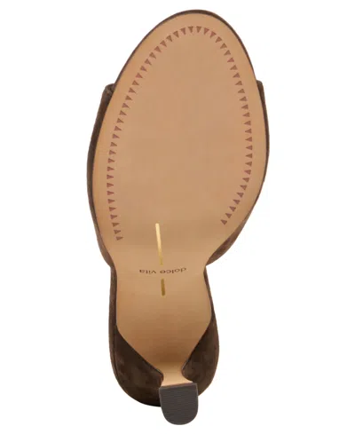 Dolce Vita Rosha Sandal In Dark Brown