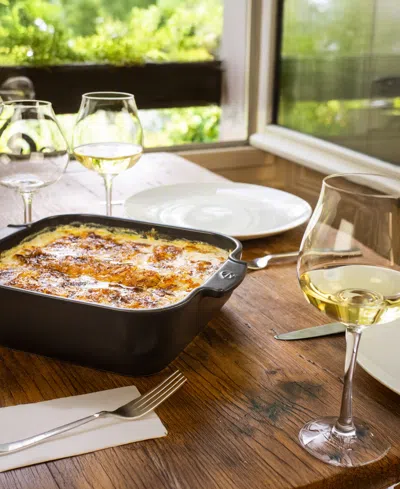 Peugeot Appolia Square 11.5" Ceramic Baking Dish In Multi