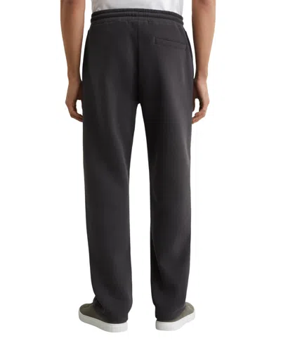 Reiss Washed Drawstring Joggers In Black