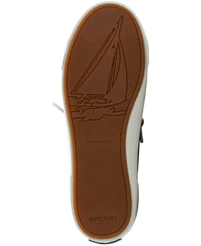 Sperry Pier Wave Low Top Sneaker In Black