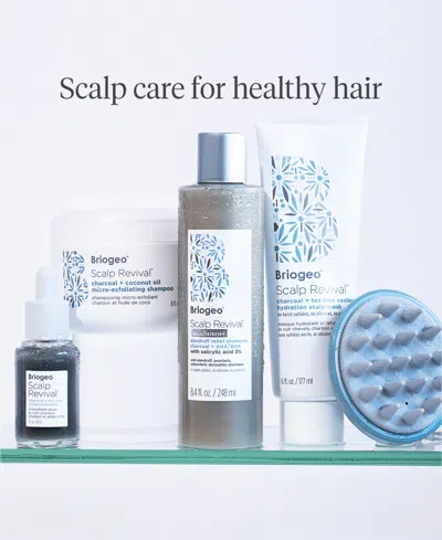Briogeo Scalp Revival Charcoal + Tea Tree Cooling Hydration Mask For Dry, Itchy Scalp 6 oz/ 177 ml In Default Title