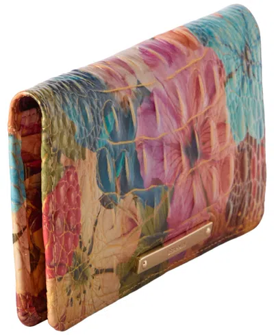 Brahmin Ady Croc Embossed Leather Wallet