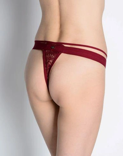 Shop For Love & Lemons G-strings In Garnet