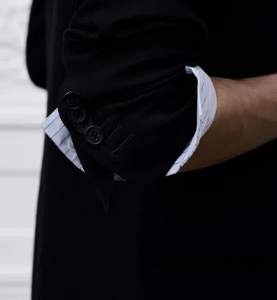 Dior Single-breasted Jacket In Black