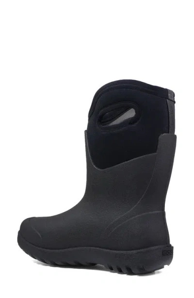 Bogs Neo Classic Mid Waterproof Rain Boot In Black