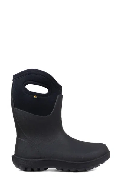 Bogs Neo Classic Mid Waterproof Rain Boot In Black