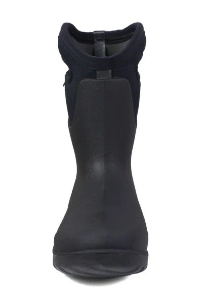 Bogs Neo Classic Mid Waterproof Rain Boot In Black