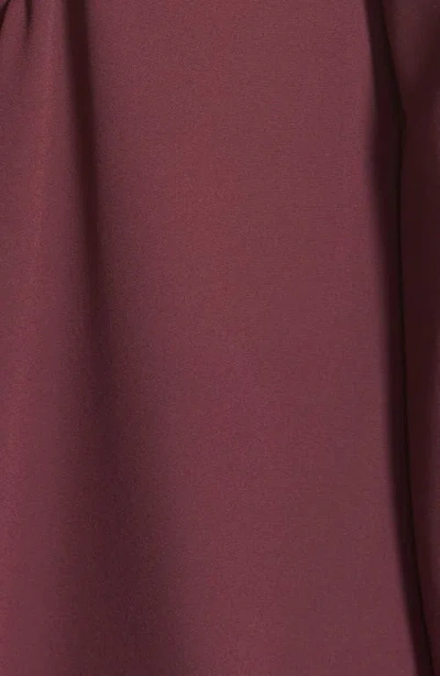 Leith Strap Back Tunic In Burgundy