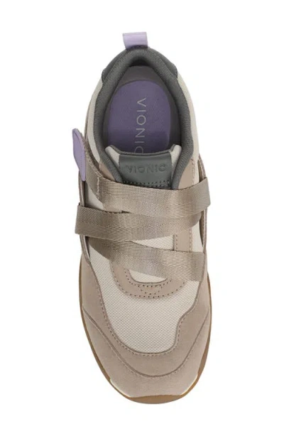 Vionic Walk Slim Gia Sneaker In Brown