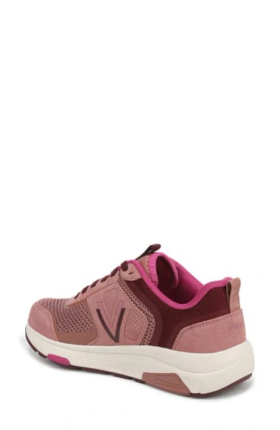 Vionic Walk Strider Knit Trainer In Pink