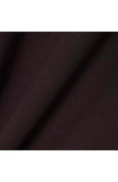 Lacoste Logo-detail Button Polo Shirt In Brown
