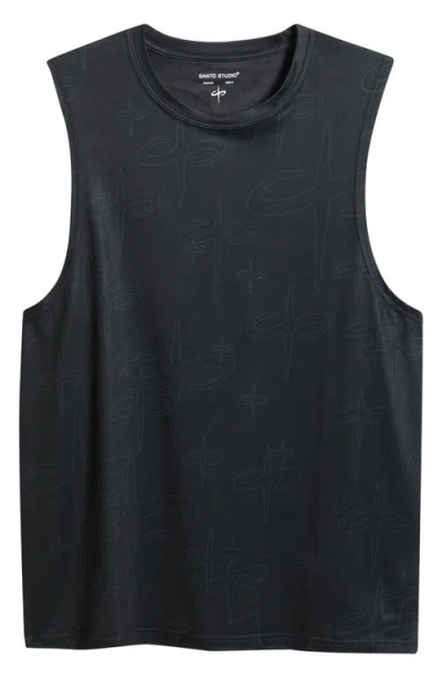 Santo Studio Tempo Tech Tank In Black