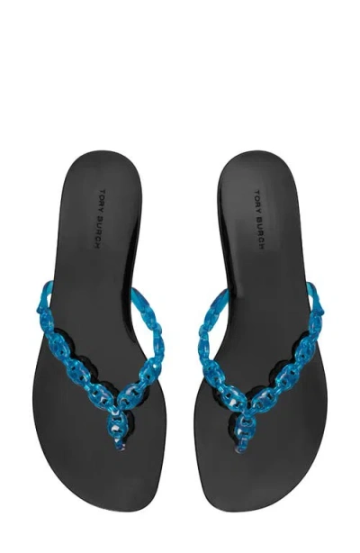 Tory Burch Gemini Link Jelly Flip Flop In Multi