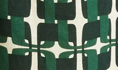 Universal Standard Juniper Pull-on Linen Blend Shorts In Green