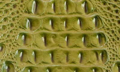 Brahmin Fallon Melbourne Medium Leather Shoulder Bag In Green