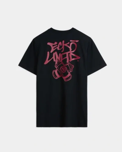 Ecko Spray Can Tee In Black
