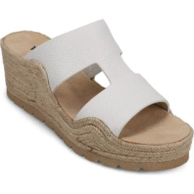 Vaneli Cyril Platform Wedge Sandal In White