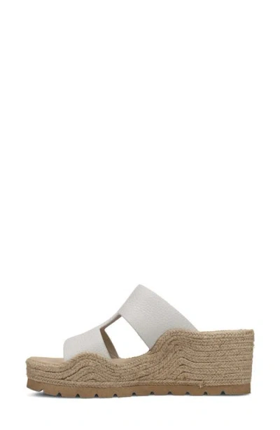 Vaneli Cyril Platform Wedge Sandal In White
