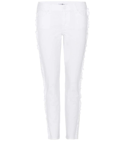 7 For All Mankind Roxanne Crop Mid-rise Jeans