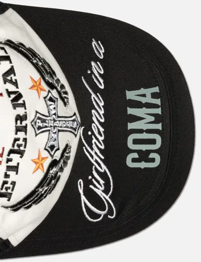 Pleasures Coma Mesh Cap In Black