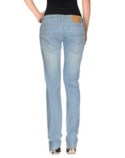 Shop Dondup Denim Pants In Blue