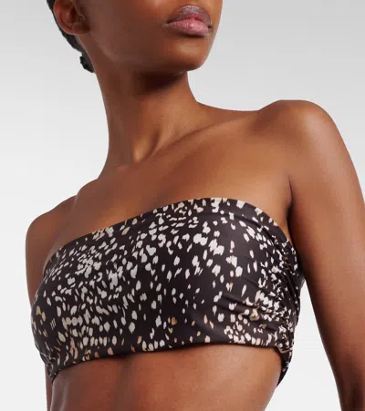 Attico Leopard-print Bikini In Multi