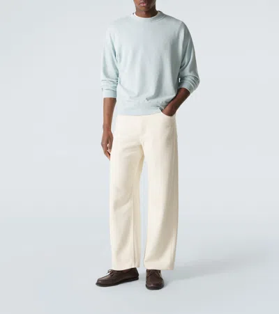 Auralee Sweatshirt In Blue