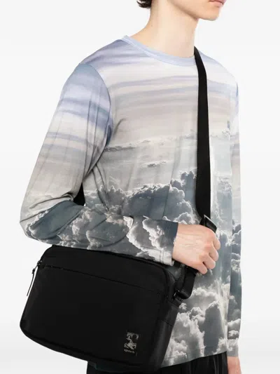 Agnès B. Medium Trip Messenger Bag In Black