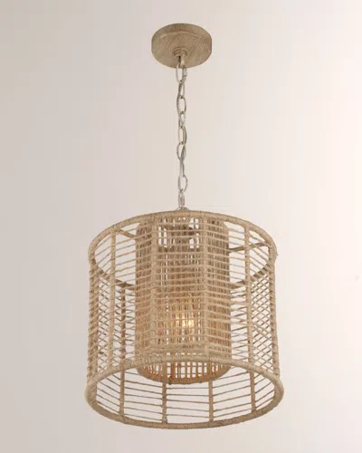 Crystorama Jayna 1 Light Burnished Silver Pendant In Brown