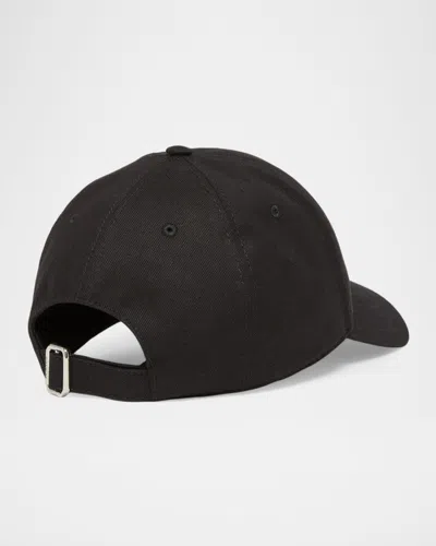 Givenchy Black Logo Baseball Hat In Black