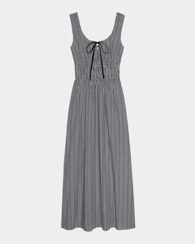 Rails Jordie Smocked Maxi Dress In White
