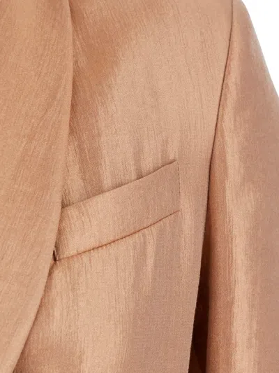 Rame Shawl-lapel Blazer In Pink