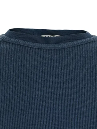 Coor Raglan-sleeve Sweatshirt In Blue