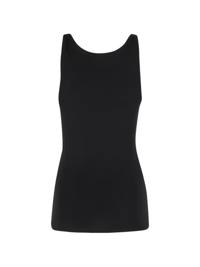 Filippa K V-neck Tank Top In Black