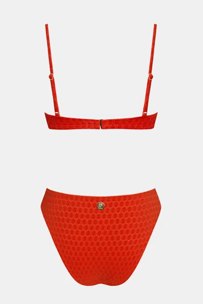 Cupshe Kindred Souls Bikini Set In Red
