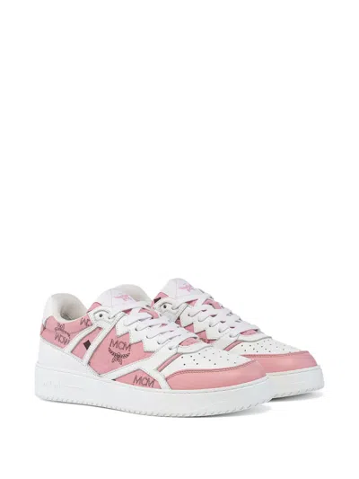 Mcm Neo Terrain Sneakers In Visetos Leather Mix In Multi