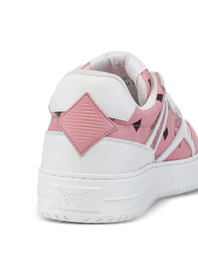Mcm Neo Terrain Sneakers In Visetos Leather Mix In Multi