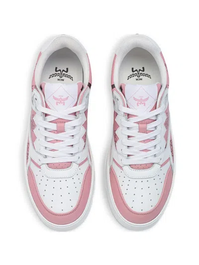 Mcm Neo Terrain Sneakers In Visetos Leather Mix In Multi