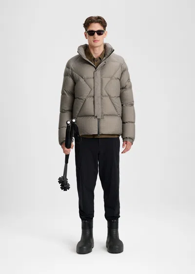 Ennue Men's Alton Down Jacket Grey In Gray