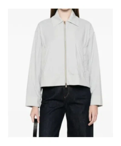 Herno Zip-up Jacket In White