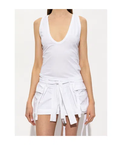 Dsquared2 Rope-detail Top In White