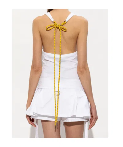 Dsquared2 Rope-detail Top In White