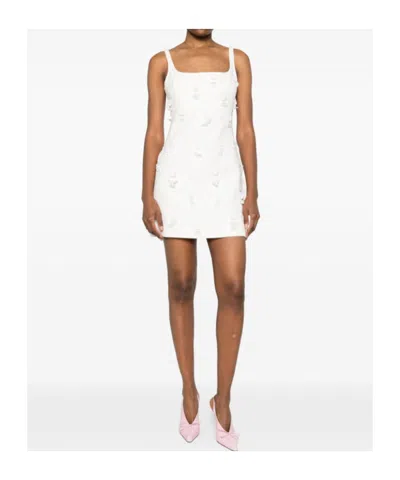 Simkhai Cailinn Linen-cotton Mini Dress In White